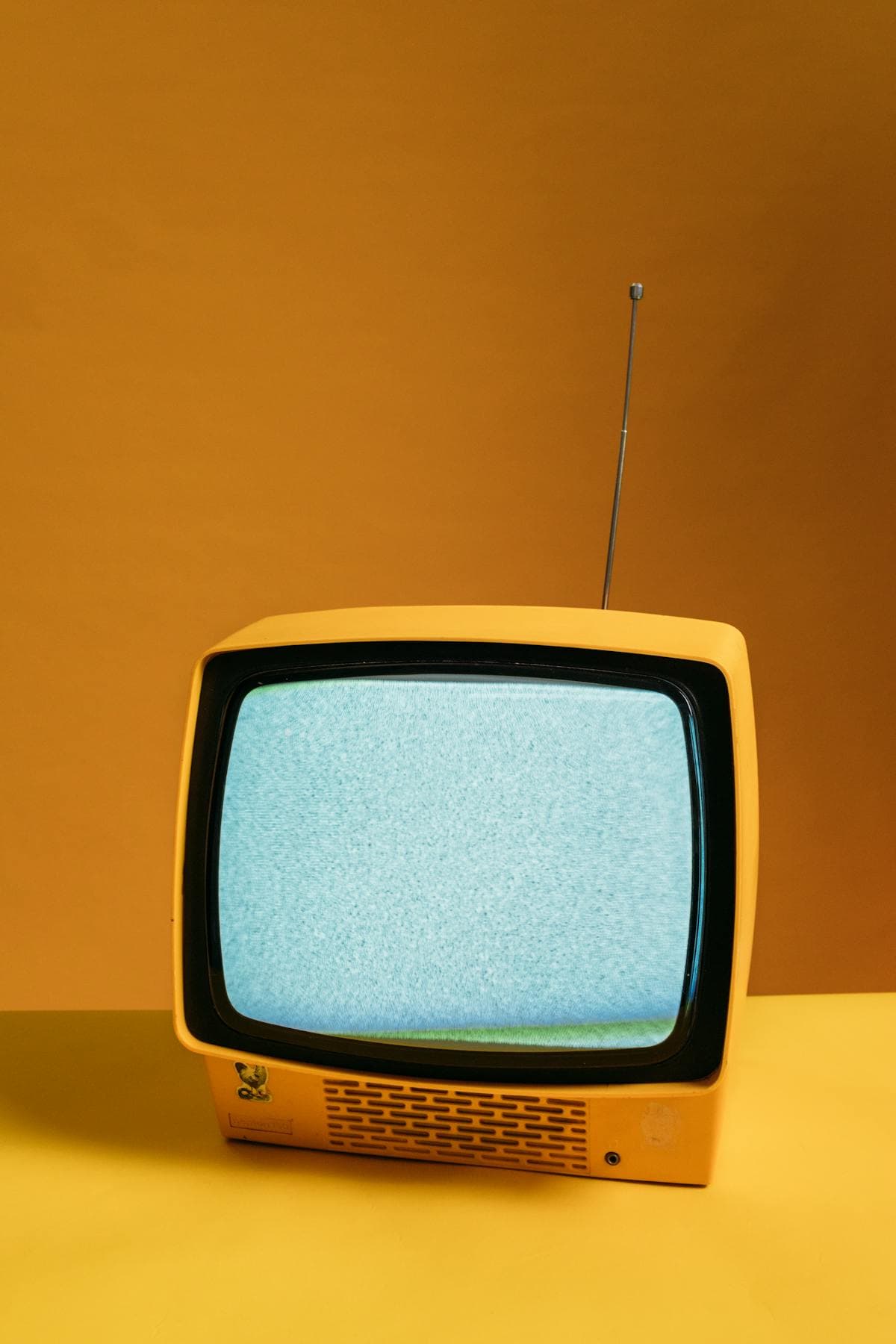 Television connected to a set-top box ready for IPTV portal setup